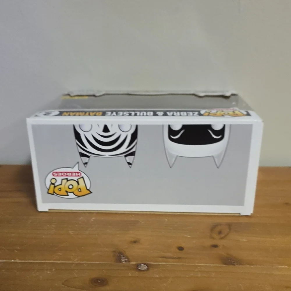 Funko Pop! Heroes Zebra & Bullseye Batman Vinyl Figures - Picture 5 of 6
